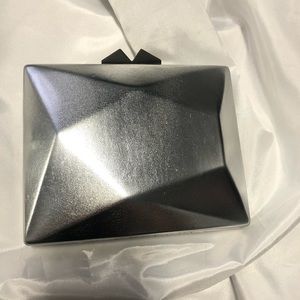 Mini Silver Clutch